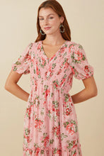 Load image into Gallery viewer, Cherry Blossom Floral Maxi Dress