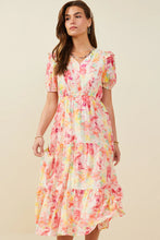 Load image into Gallery viewer, Whitney Watercolor Floral Dress