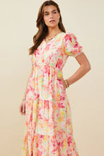 Load image into Gallery viewer, Whitney Watercolor Floral Dress
