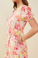 Load image into Gallery viewer, Whitney Watercolor Floral Dress
