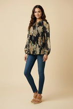 Load image into Gallery viewer, Hopeless Romantic Pleated Blouse - Black *Regular &amp; Curvy*