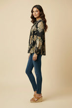 Load image into Gallery viewer, Hopeless Romantic Pleated Blouse - Black *Regular &amp; Curvy*