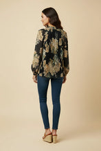 Load image into Gallery viewer, Hopeless Romantic Pleated Blouse - Black *Regular &amp; Curvy*