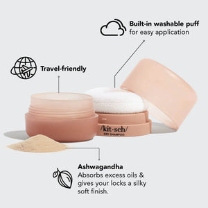 Kitsch Volumizing Rice Protein Dry Shampoo Puff - Light Tint