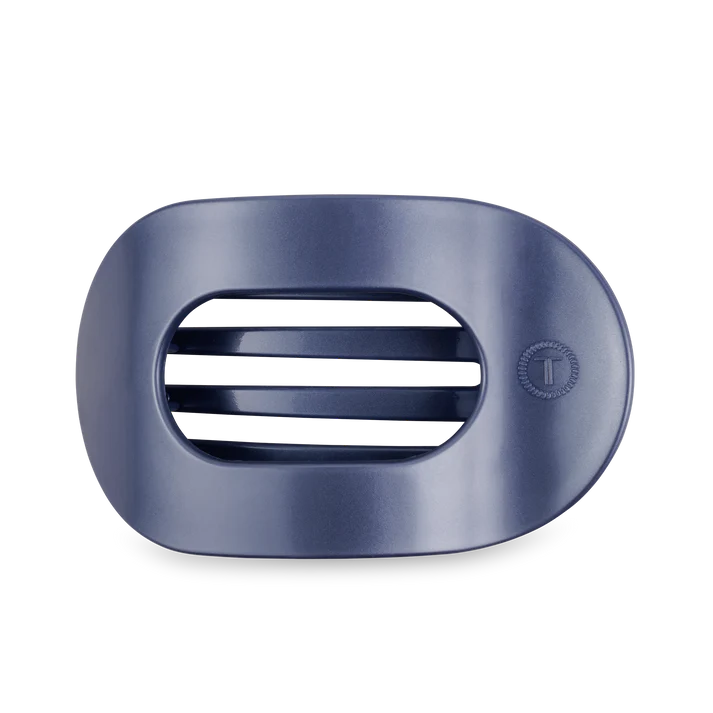 Large Teleties Flat Round Hair Clip - Hampton Bay