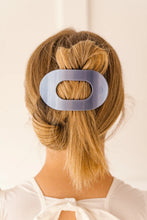 Load image into Gallery viewer, Large Teleties Flat Round Hair Clip - Hampton Bay