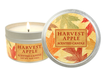 Harvest Apple Scented Candle 4oz