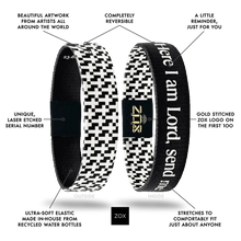 Load image into Gallery viewer, Interactive Bible Verse Bracelets - Here I Am Lord, Send Me