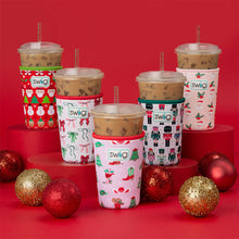 Load image into Gallery viewer, Swig Ribbons &amp; Bows Iced Cup Coolie 22oz