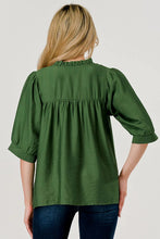 Load image into Gallery viewer, Devon V-Neck Top - Green *Regular &amp; Curvy*