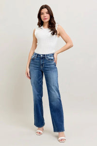 Judy Blue HW 90's Straight Leg Jean