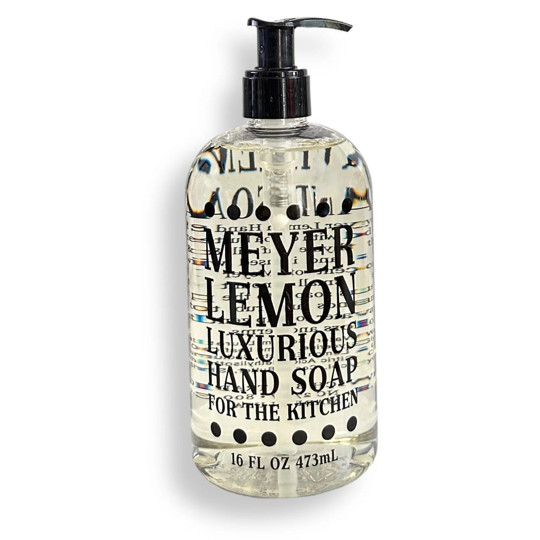 Meyer Lemon Kitchen Hand Soap 16oz