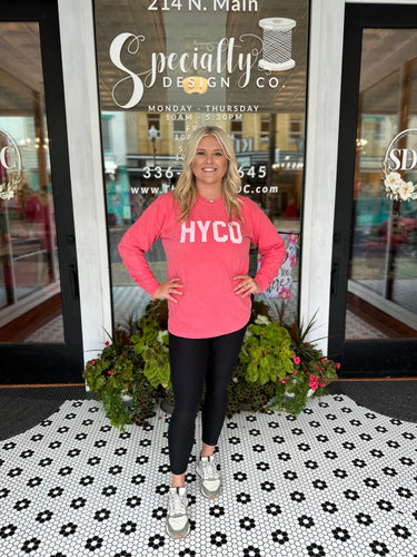 Codeword Comfort Color Watermelon Long Sleeve Tee - 