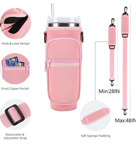 Water Bottle Carrier Pouch *3 Colors*