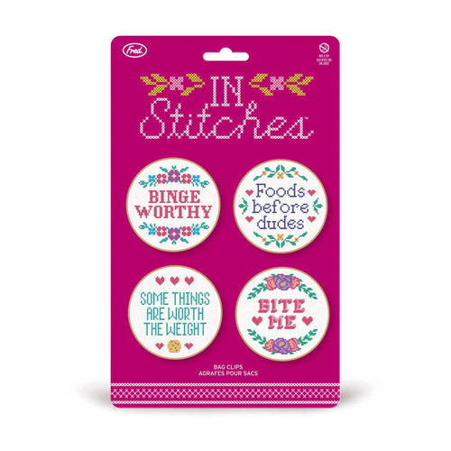 Fred & Friends In Stitches Bag Clips