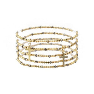 Meghan Browne Jade Bracelet - Hematite