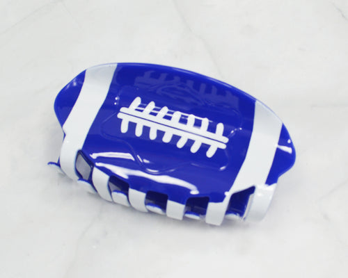 Gameday Hair Clip - Rocket Blue