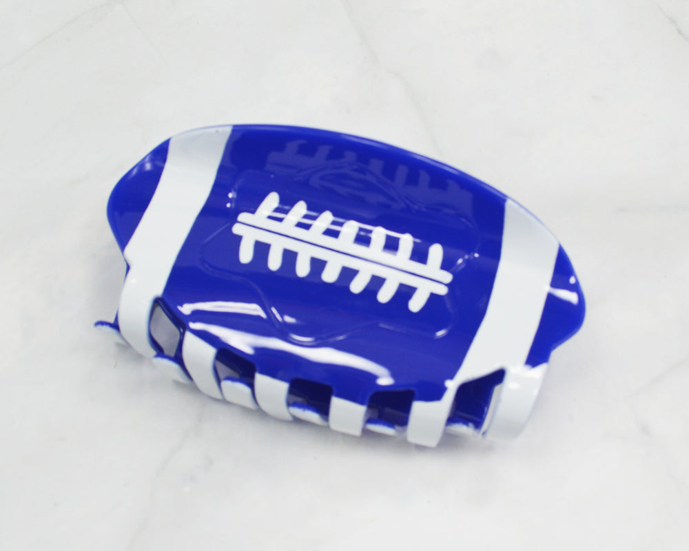 Gameday Hair Clip - Rocket Blue