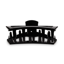 Load image into Gallery viewer, Small Teleties Open Hair Clip - Jet Black