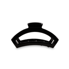 Load image into Gallery viewer, Small Teleties Open Hair Clip - Jet Black
