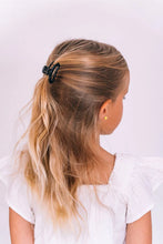 Load image into Gallery viewer, Tiny Teleties Open Hair Clip - Jet Black