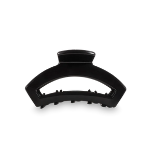Tiny Teleties Open Hair Clip - Jet Black