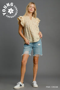 Charming Bow Ruffle Top *Regular & Curvy*