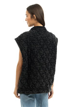 Load image into Gallery viewer, Oversized Quilted Vest - Charcoal