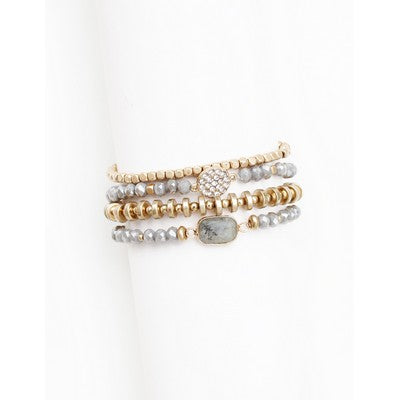 Meghan Browne Kev Bracelet - Labradorite