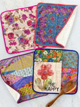 Load image into Gallery viewer, Natural Life Microfiber Dish Cloth - Be Happy