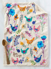 Load image into Gallery viewer, Natural Life Cotton Dish Towel - Chickens