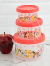 Load image into Gallery viewer, Natural Life Set of 3 Storage Containers - Dog