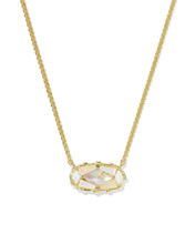 Load image into Gallery viewer, Dolly Parton x Kendra Scott Patchwork Elisa Gold Short Pendant Necklace