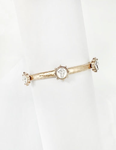 Meghan Browne Lizo Bracelet - Gold