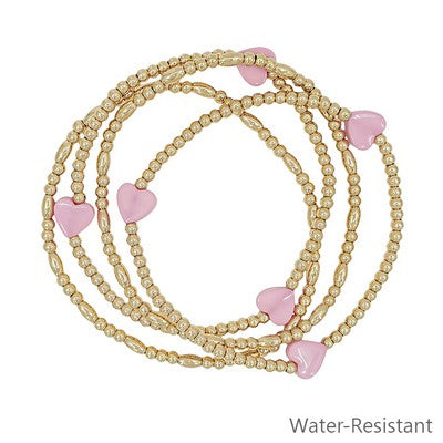 Meghan Browne Lizo Bracelet - Pink