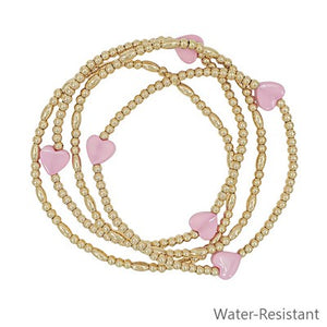 Meghan Browne Lizo Bracelet - Pink