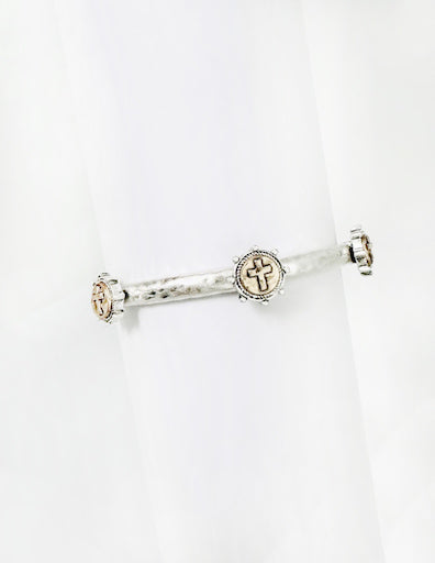 Meghan Browne Lizo Bracelet - Silver