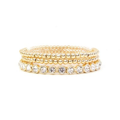 Meghan Browne Logan Bracelet - Gold