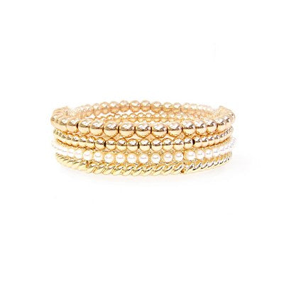 Meghan Browne Logan Bracelet - Pearl