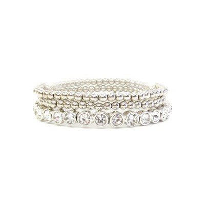 Meghan Browne Logan Bracelet - Silver