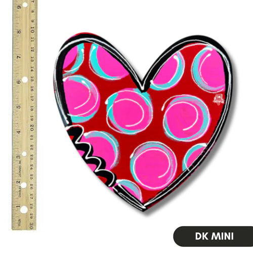 DK Designs Mini - Red Heart