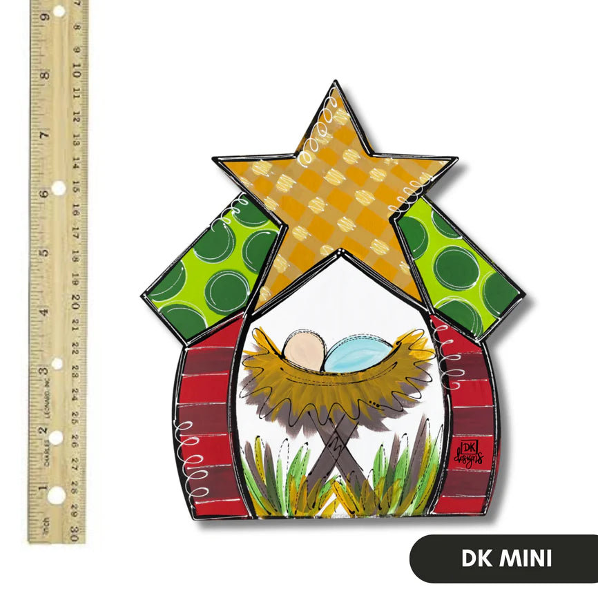 DK Designs Ornament - Star Nativity