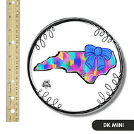 DK Designs Mini - Colorful North Carolina