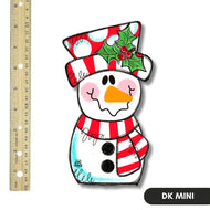 DK Designs Mini - Red Snowman
