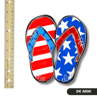 DK Designs Mini - Stars and Stripes Flip Flop