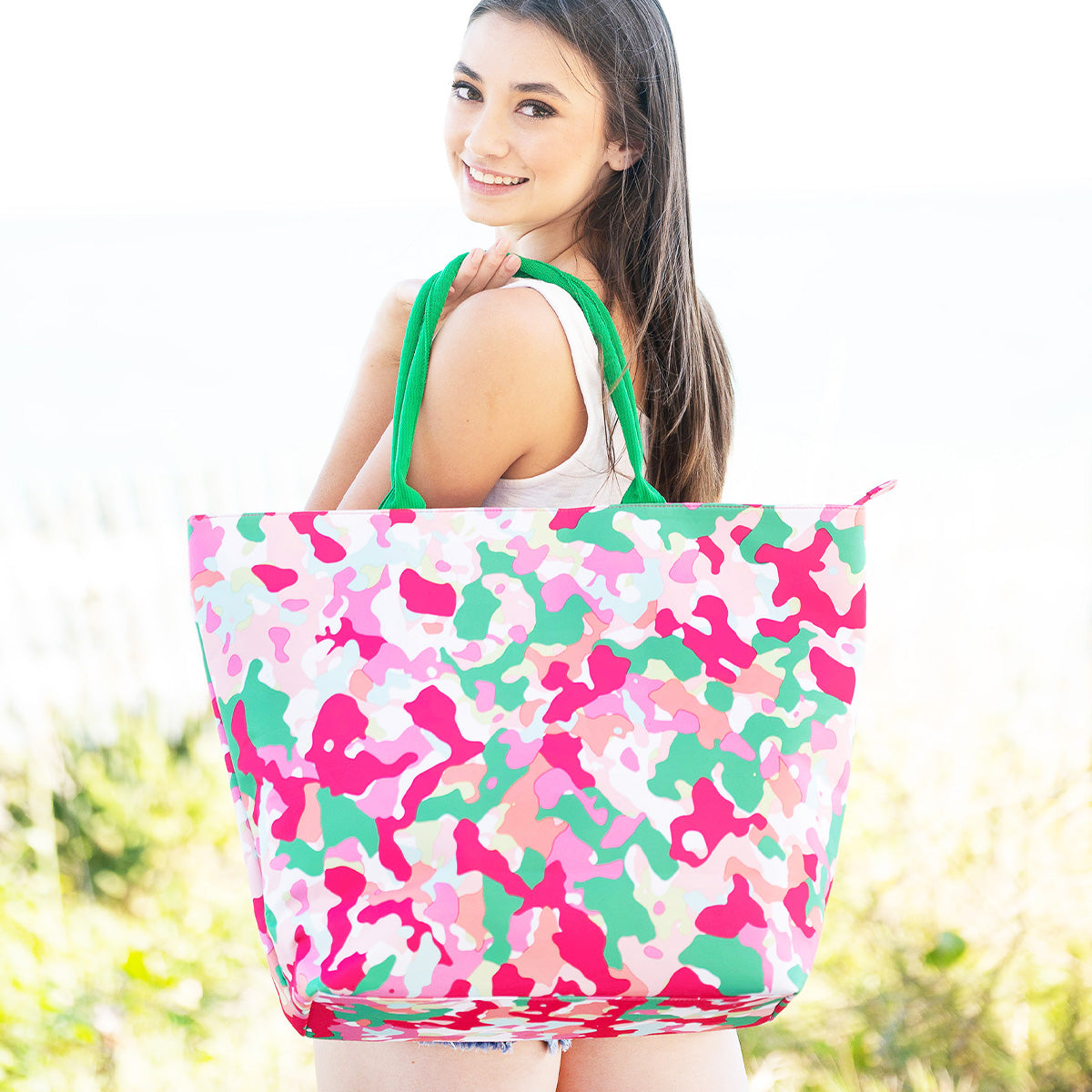 Tootsie Lou's Boutique - Whew…those went FAST!! So we RESTOCKED!! ⁪  Designer Rubber IT Beach Bags…oh yes!! LV inspired pattern. Everyone's  favorite bag!!! The Ultimate “It” Bag is the perfect family bag