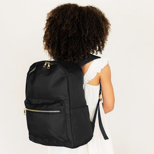 Viv & Lou Black Charlie Backpack