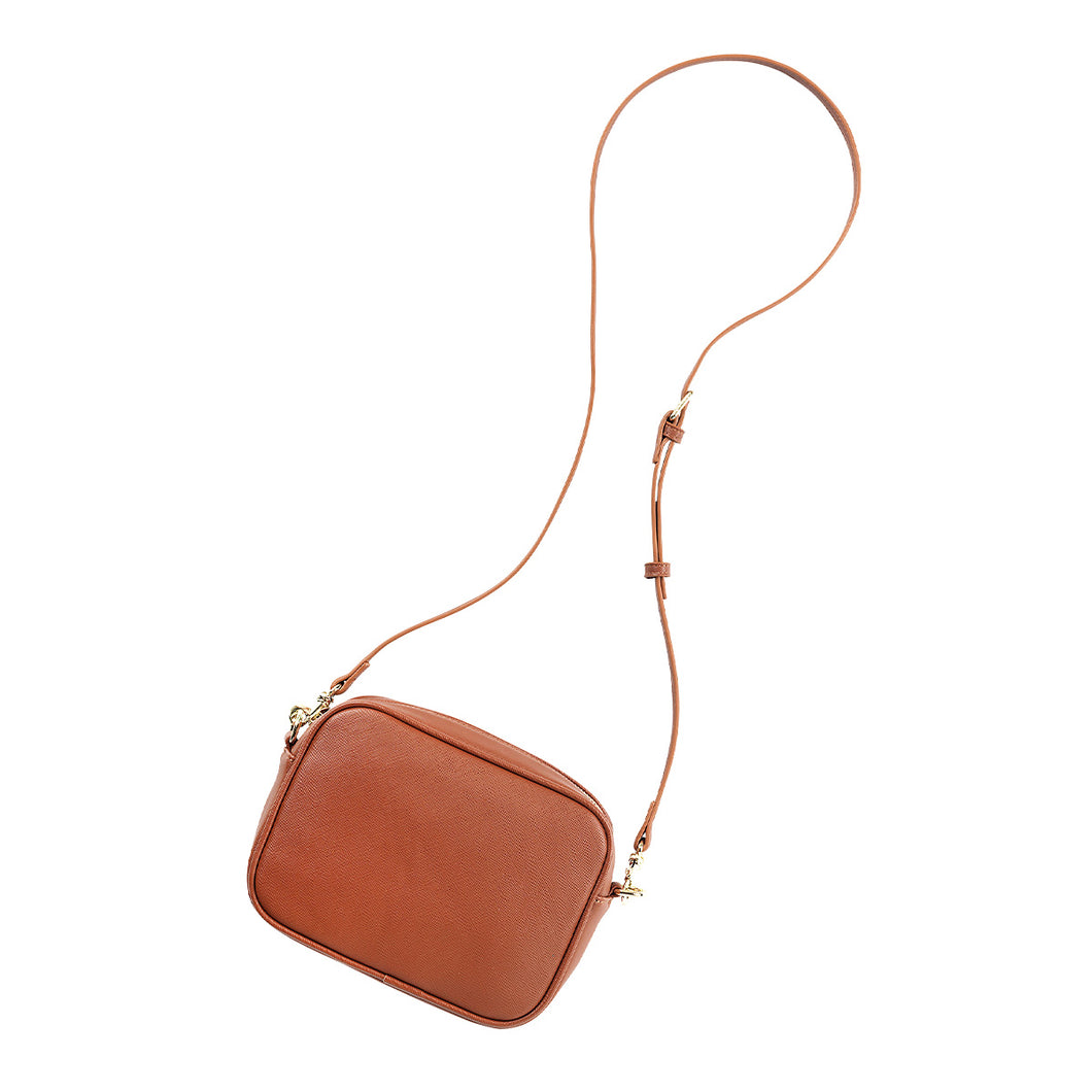 Viv & Lou Camel Blair Crossbody