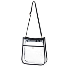 Load image into Gallery viewer, Viv &amp; Lou Black Clear Heather Purse