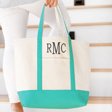 Load image into Gallery viewer, Viv &amp; Lou Mint Everyday Tote